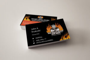 graphic design business card