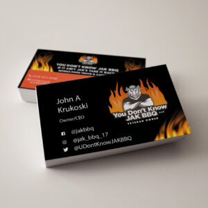 graphic design business card