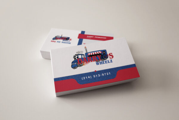 graphic design business card