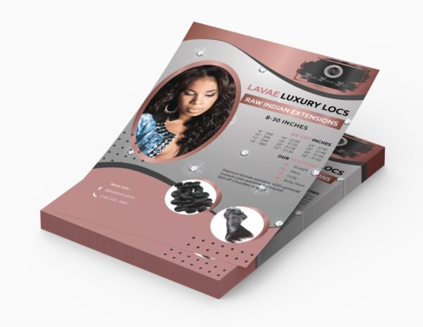 graphic flyer design